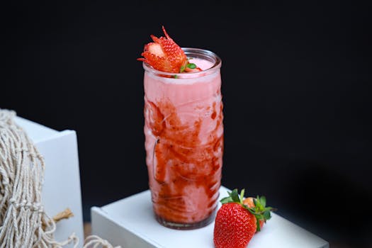 smoothies and juices