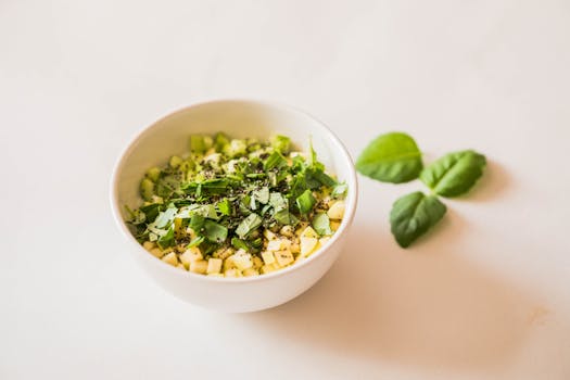 bowl of chia seeds
